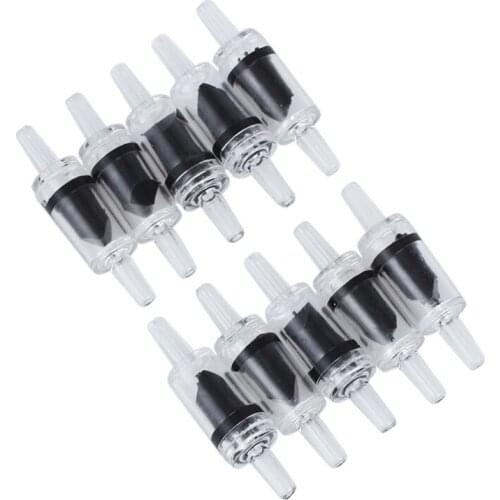 10 pcs Non-Return One Way Check Valve CO2 Aquarium Fish Tank Air Pump CNIM Hot