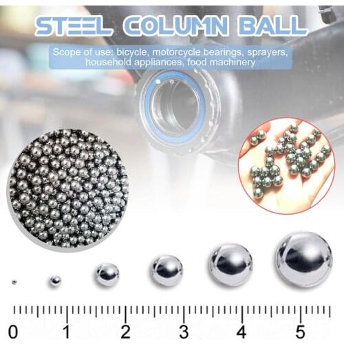 100Pcs/200Pcs Dia Bearing Balls Hot Sale Stainless Steel Precision Slingshot Balls 6mm 8mm for Bicycles Bearings