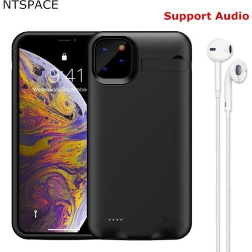 For iPhone 11 Pro Max Battery Cases For iPhone 11 Pro Power Case Extenal Battery Power Bank Case For iPhone 11 Shockproof Cover