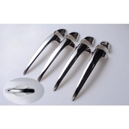 FUNDUOO For Toyota RAV4 RAV 4 2013 2014 2015 2016 2017 New Chrome Car Door Handle Cover Trim Sticker Free Drop Shipping