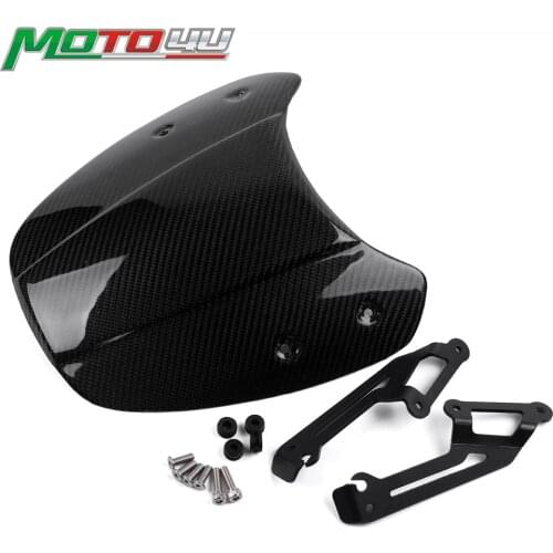 Carbon Motorcycle Front Windscreen Windshield Shield Screen Protection For Ducati Scrambler 2015 2016 2017 2018