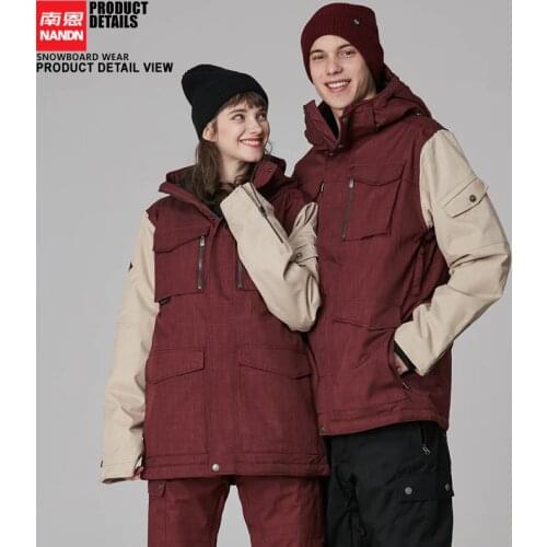 Мужские куртки для сноуборда NANDN SNOW China At AliExpress