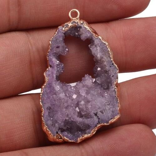 Natural Stone Pendant Irregular Agates For Jewelry Making DIY Necklace Bracelet Anklet Accessory