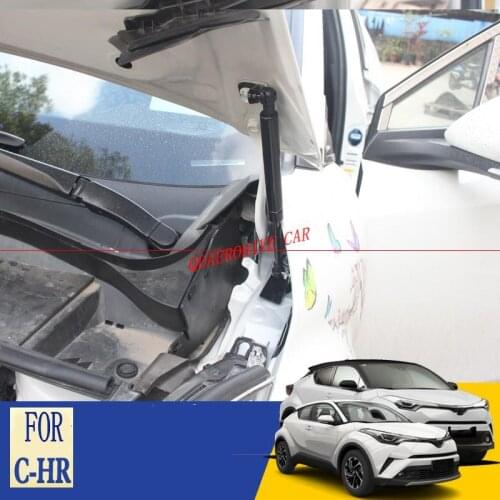 QDAEROHIVE car Hood Damper Lift Strut Support Rod Hydraulic Hood Jackstay Car Accessories For Toyota C-HR CHR 2016-2018