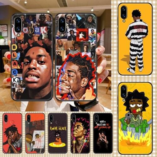 Rapper Kodak Black Phone case For Huawei Honor 6 7 8 9 10 10i 20 A C X Lite Pro Play black luxury waterproof painting hoesjes