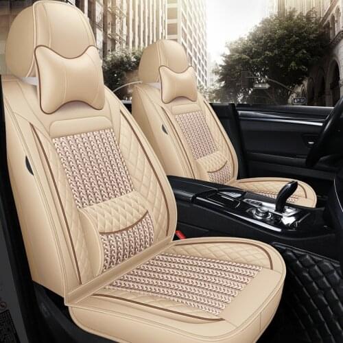 Luxury full Coverage Car Seat Covers For Volkswagen Passat b5 b8 Jetta cc Golf 7 Golf 8 voiture accessories coche interior