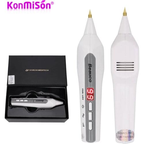 9 level Plasma Pen Face Skin Spot Removal Pen Mole Skin Tag Removal Device Tattoo Freckle Wart Remover Machine Beauty Care Too