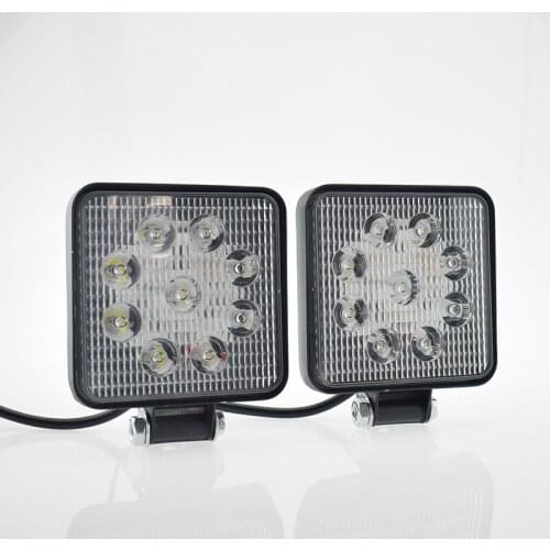 12v 27w Motorcycle Lamps auxiliary driving light Moto Working LED Headlights Fog Light 6000K spotlights super bright headlamp