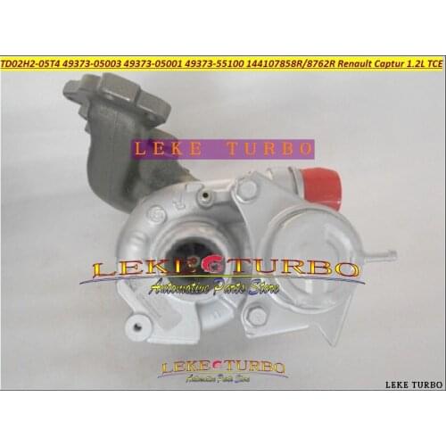 Turbo TD02 TD02H2 49373-05003 49373-05001 49373-55100 4937355100 144107858R 144108762R Turbocharger For RENAULT Captur 1.2L TCE