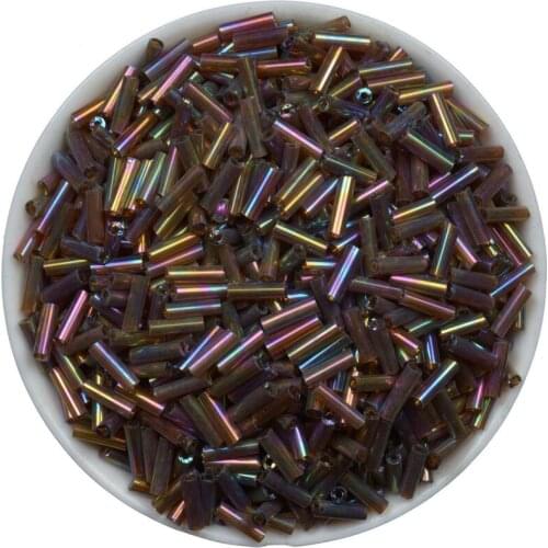 27 colors 2x6mm 500pcs SILVER LINED Czech Glass Seed Spacer Tube beads For jewelry making DIY