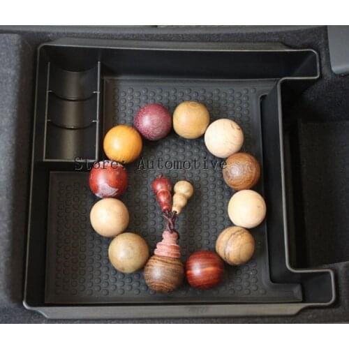 For Volvo S60 S60L V60 XC60 Central Armrest Holder Container Tray Storage Box Car Organizer Accessories