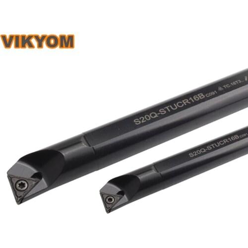 CNC Tool Holder Boring Cutter Bar S10K/S12M/S20Q-STUCR09 / STUCR11 Internal Boring Turning Tool Arbor For 0902 / 1102 Inserts