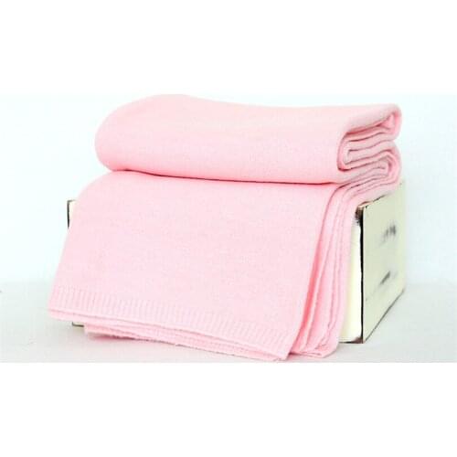 Baby Pink knit blanket photography backdrop Newborn swaddle blanket background photo props Beanbag cover