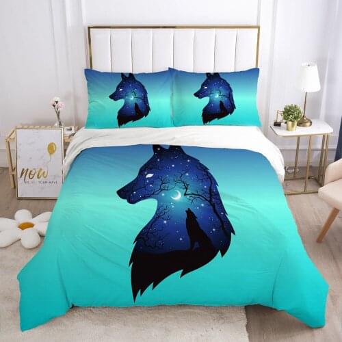 3D Duvet cover set Bedding set Quilt covers Comforter case Pillowcase King Queen Single Full Size Magic Bed Linen Home Textile