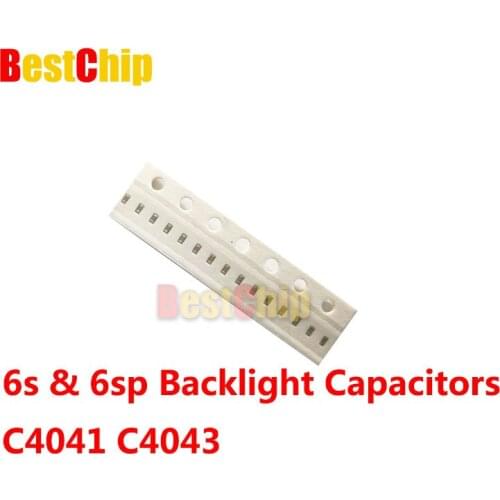 100pcs/lot C4041 C4043 Backlight back light Capacitors for iphone 6s 6s plus 2.2uF 35V 0402
