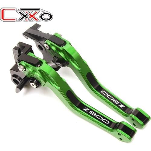 Motorcycle 3D Rhombus Adjustable brake clutch levers For Kawasaki Z900 Z 900 z900 2017-2018 2019 2021 2021