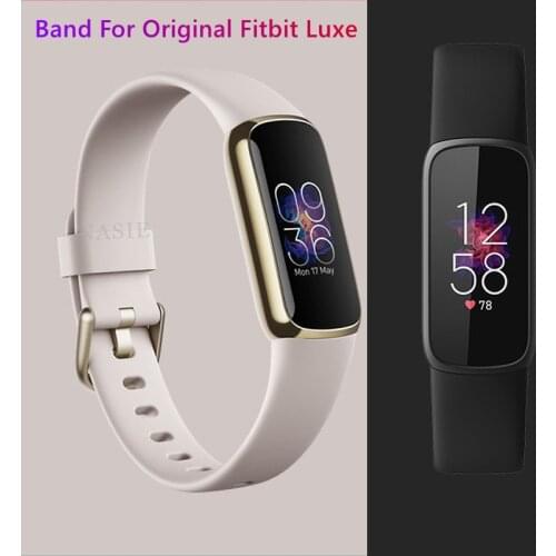 Soft Silicone Band For Fitbit Luxe Wrists Waterproof Replacement WatchBand For Fitbit Luxe Smart Watch Accessories Correa