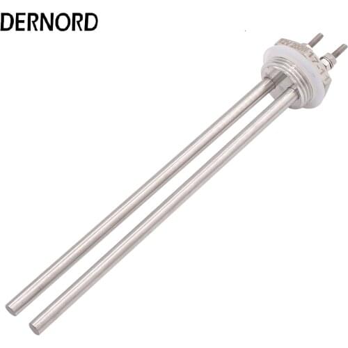 12V 200W DC heater element tubular heater screw plug heater with 1 INCH BSP Thread for solar heater