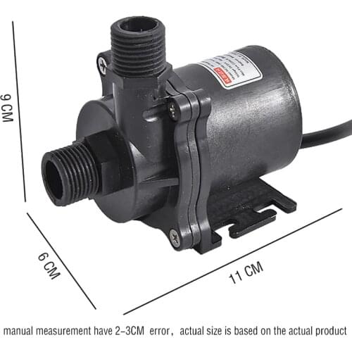 NC50B-2480 24V Small High Temperature Resistant Circulating DC Brushless Submersible Pump 100 Degrees 3.2A 8M 76.8W 2220L / H