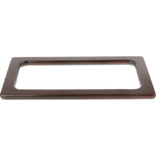 2021 New Wooden Rectangle Shaped Handles Replacement For DIY Making Bag Handbags Purse Shopping Tote