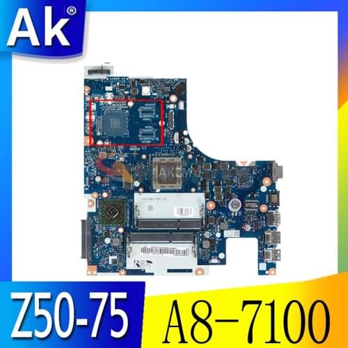 New ACLU7/ACLU8 NM-A291 Motherboard For Lenovo Z50-75 G50-75M G50-75 G50-75M Laptop mainboard ( For AMD A8-7100 CPU ) GM