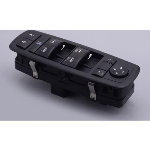9pin + 3pin Left Driver Master Door Window Switch Black ABS 68141894AA fit for Jeep Cherokee 2014 2015 2016 2017 Left Hand Drive