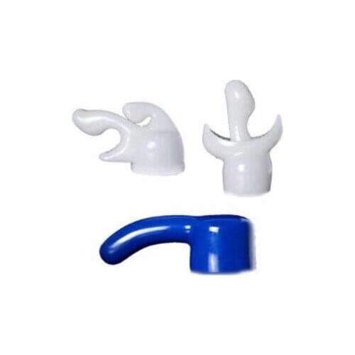 Removable Magic Wand Massager Attachment Accessory for 10/15/20/30 Speeds Magic Wand Massager,Replacement Head Tips Free by DHL