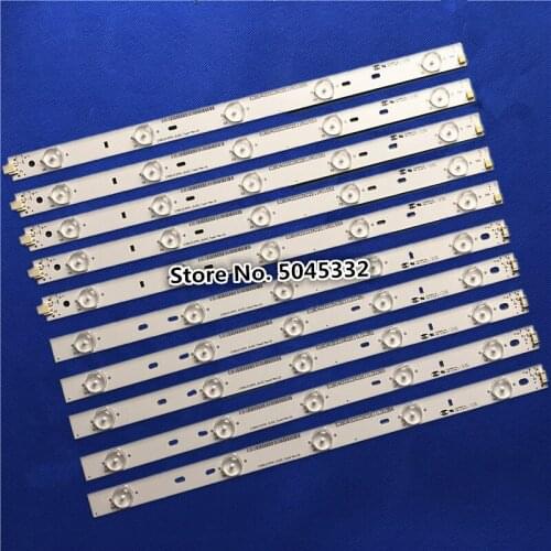 LED backlight strip 10 lamp for Toshiba 39"TV C390LD-DF61_5LED DF62 DF63 39L1350U 39L4300U 39L2300U AX952