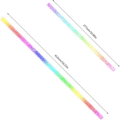 L41E RGB PC LED Strip Diamond Crystal Magnetic ARGB Strip for PC Case Lighting 5V 3pin SYNC MSI Mystic Light Sync Motherboard