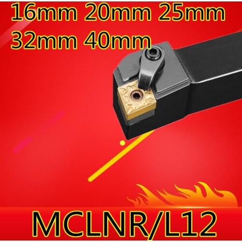 Angle 95 MCLNR1616H12 MCLNR2020K12 MCLNR2525M12 MCLNR3232P12 MCLNR2525M16 MCLNR3232P16/19 MCLNL1616h12 MCLNL CNC Turning tools