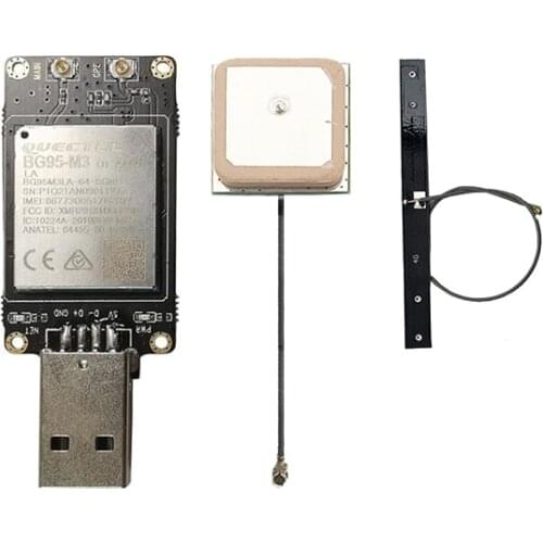 Quectel BG95-M3 USB Dongle with sim card slot BG95M3 LTE Cat M1/Cat NB2/EGPRS module with 4G PCB GPS antenna
