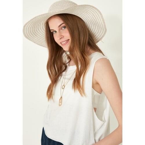 C & City Womens Sun Straw Hat Y1730-13