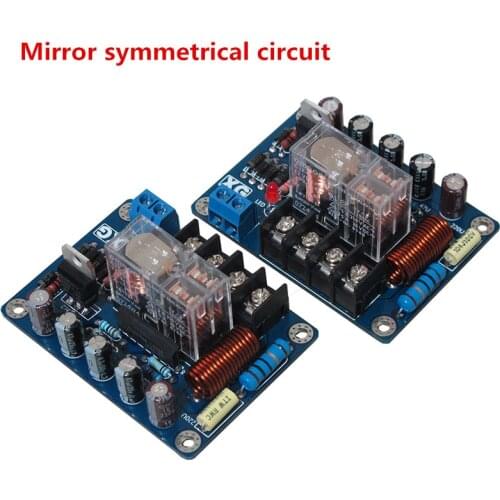 2 PCS UPC1237 C1237 / ST L7812CV mono Loudspeaker Protection Board Mirror Symmetry Circuit Assembled Board