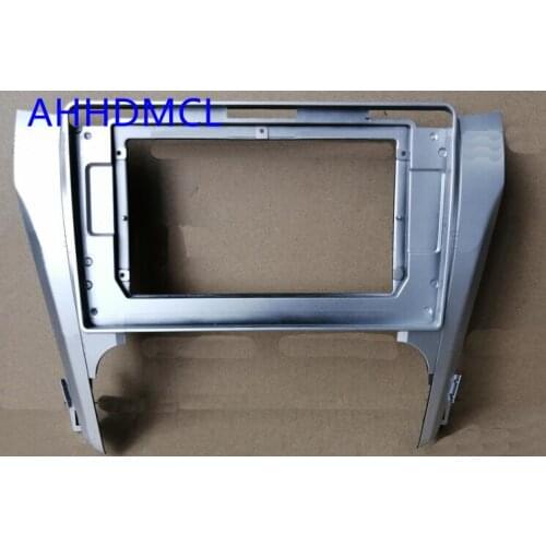 Car Fascias Navigation Fascia Dash Frame Kit For 10" ~ 10.2" Android Multimedia Player For Camry 2012 2013 2014