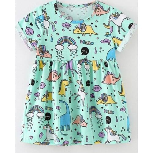 Bambino New Year 2021 Summer Dress 2-7 Years Baby Girl Dress Childrens Clothing Costumes for Kids Girls Fancy Dress of Child