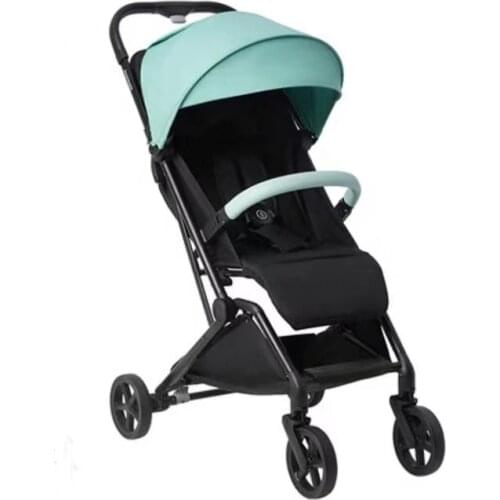 Brightbebe factory directly carry into airplane suitcase light weight travel self folding portable stroller