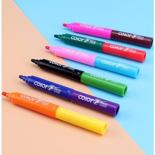 12 Boxes of Baoke D288 Micro-hole Colored Pens 12-color Sketch Pen Drawing Hook Line Pen Color Pen Drawing Pen