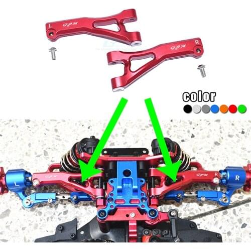 GPM Metal aluminum alloy front upper A arm front upper swing arm #AR330215 for ARRMA 1/7 LIMITLESS INFRACTION 1/8 TYPHON 6S BLX