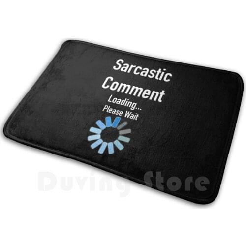 Gs256 - Please Wait... Mat Rug Carpet Anti-Slip Floor Mats Bedroom Geek Dork Nerd Humor Infosec Dedsec Watch Dogs Watchdogs Mr