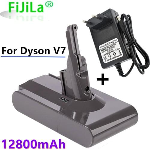 21.6V 12800mAh Li-ion battery for dyson V7 replacement battery for Vacuum Cleaner V7 Animal V7 Fluffy V7 Trigger