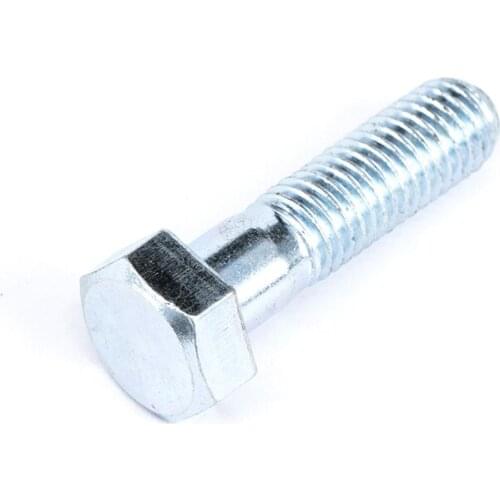 M16 Grade 8.8 Galvanized Half-Tooth Outer Hexagon Screw Gb5782 National Standard High-Strength Screw Rod Bolt Outer Hexagon Head
