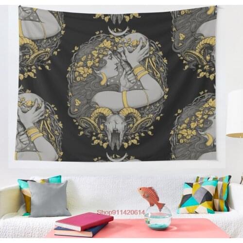 THE WITCH tapestry Art Wall Hanging Tapestries for Living Room Home Dorm Decor