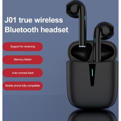 2021 New J01 TWS Bluetooth Earphone Wireless Headphones HiFi Music Earbuds Sports Gaming Headset For IOS Android Phone