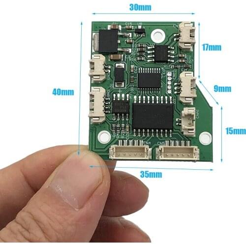 Network Surveillance CCTV Camera Module Board IP Camera PTZ PCB Mainboard Rotating Control Chip Board DC12V Turning Motherboard