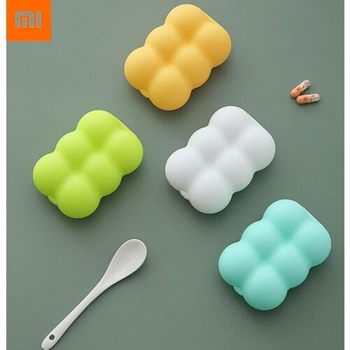 New Xiaomi Portable Mini Pill Case Medicine Boxes 6 Grids Travel Home Medical Drugs Container Home Holder Cases Storage Box