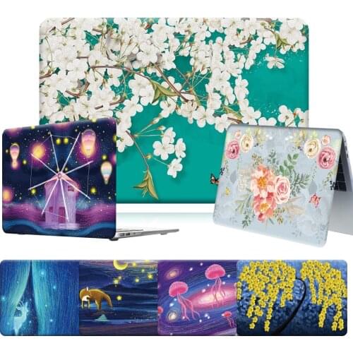 Fit HUAWEI MateBook D14/D15/13/ 14 /X Pro 13.9/Honor MagicBook 14/15 Anti-fall Rubberized Laptop Hard Shell Case Cover