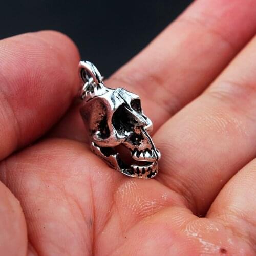 Gothic Skull Earring for Women Opening & Closing Jaw Teeth Skeleton Ear Hook Witchcraft Earing Accessories Wholesale VGE124