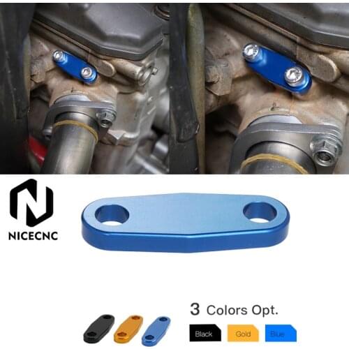NICECNC Motorcycle Exhaust Gas Recirculation Block Off Plate For Suzuki DRZ400S DRZ400SM DRZ400 S SM 2000-2020 2019 2018 2017