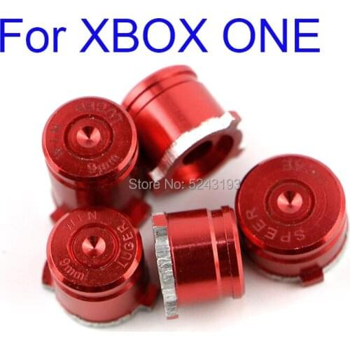 High quality Metal Aluminum ABXY Buttons Kits Replacement Parts for Xbox One Game Controller