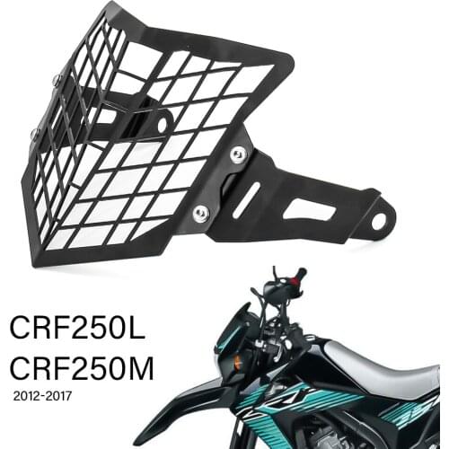 Motorcycle Grille Headlight Protector Guard Lense Cover For HONDA CRF250L CRF250M 2012 2013 2014 2015 2016 2017 CRF 250L 250M
